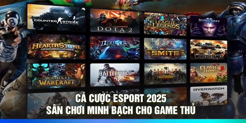Cá Cược Esport 2025 – Sân Chơi Minh Bạch Cho Game Thủ